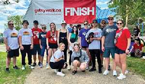 Local participants raise  $18,000 in 2024 Gutsy Walk